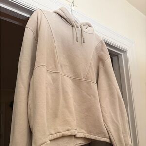 Pink Soda Sport cream hoodie